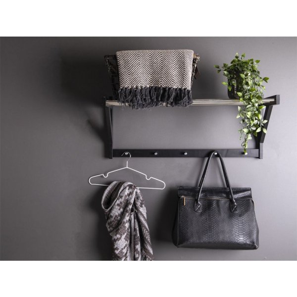 Cort Pl�d - Svart/vit