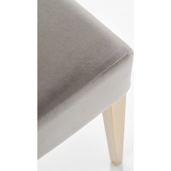 Elliott matstol - Gr (sammet) / Tr