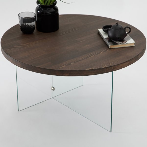 Table basse Srnit 70 cm - Noyer