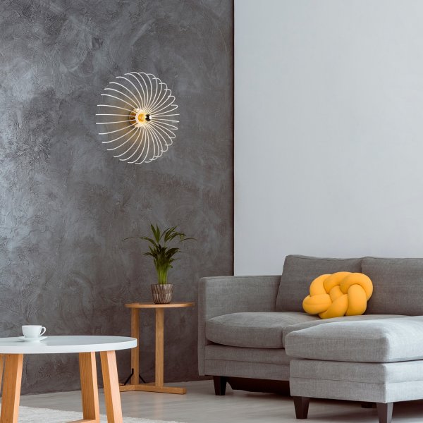 Aspendos wandlamp N-644 - Wit