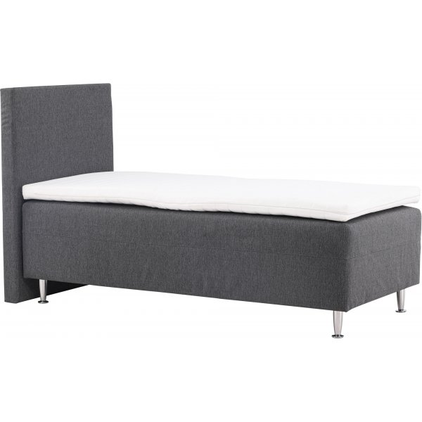 Mesabed 90 x 200 cm - Donkergrijs