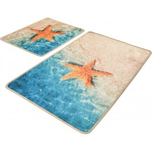 Tapis de bain toile de mer