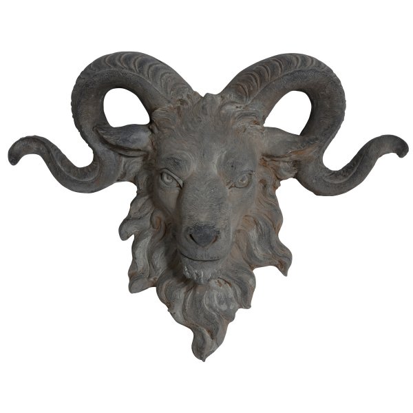 Trdgrdskonst Staty Horn (vgghngd) - B68 cm