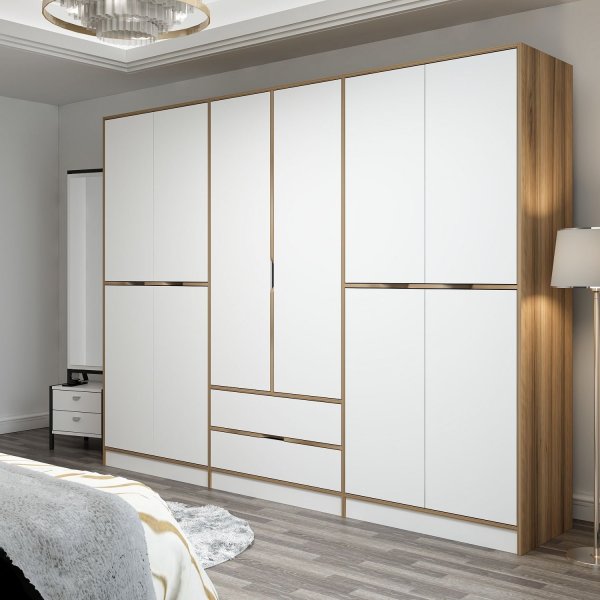Armoire Elina - Blanc Armoire Elina - Blanc