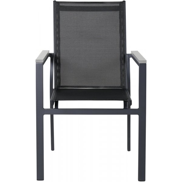 Parma matstol - Svart/Grå Parma matstol - Svart/Grå