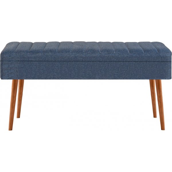 Vina sittbänk - Furu/mörkblå Vina sittbänk - Furu/mörkblå