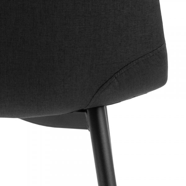 Chaise de salle  manger Celia - Noir