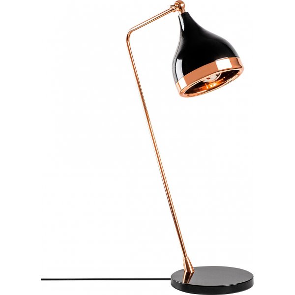 Lampe  poser Yalda - Noir/cuivre