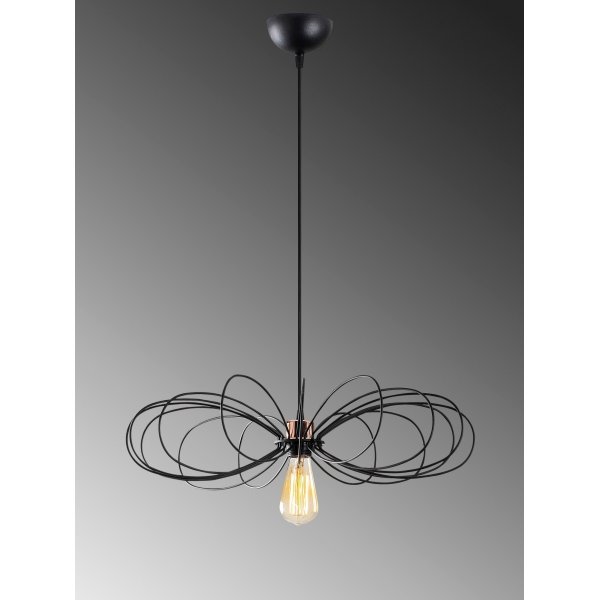 Plafonnier Heddy - Noir Plafonnier Heddy - Noir