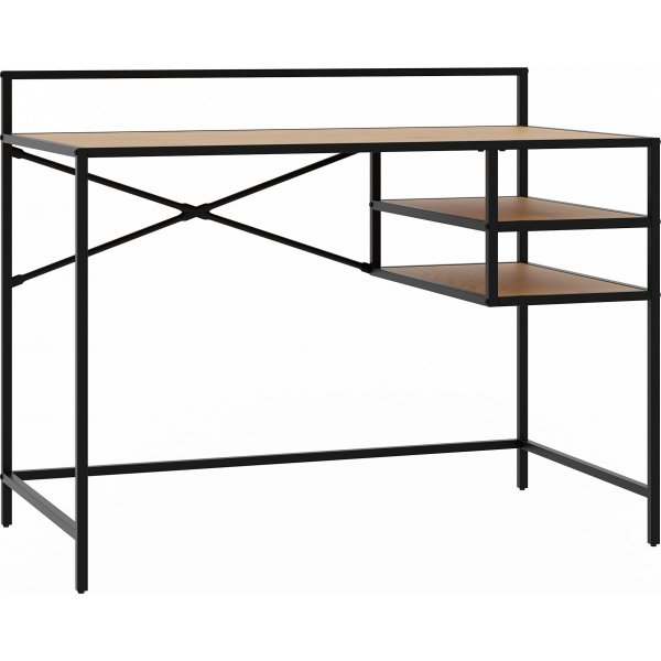 Bureau Médicis - Chêne/noir Bureau Médicis - Chêne/noir