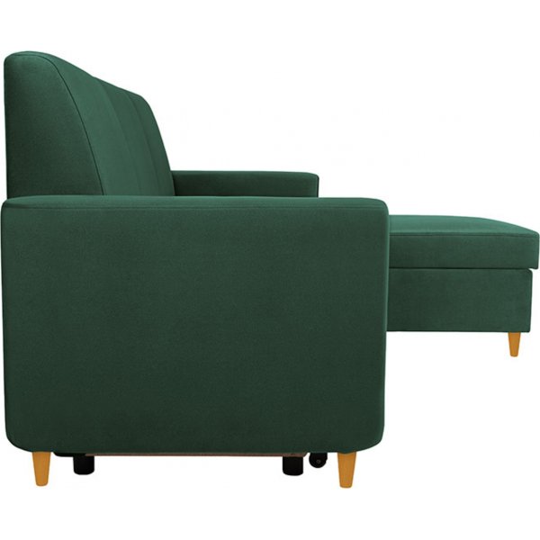 Le canapé lit à lattes - Vert Le canapé lit à lattes - Vert