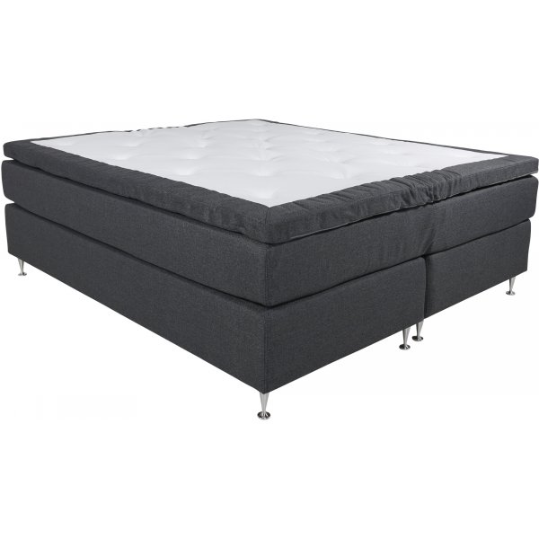 lvdalen bed 180 x 200 cm Vast - Donkergrijs