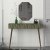Forest avlastningsbord med spegel 120x 35 cm - Valnöt/mörkgrön