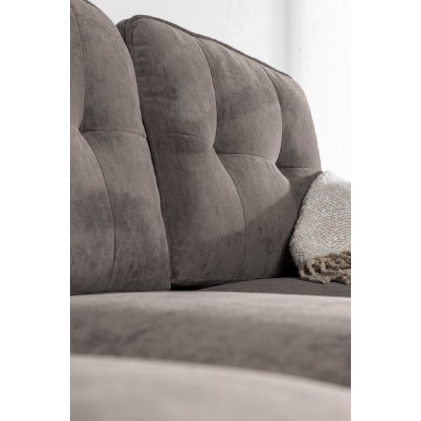 Canapé divan Remis - Gris foncé Canapé divan Remis - Gris foncé