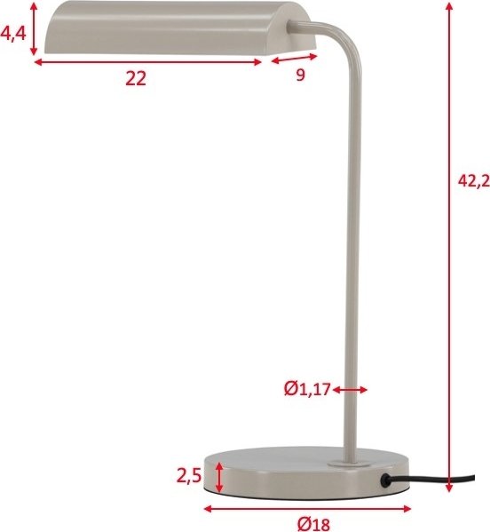 Harmonica bordslampa - Svart Harmonica bordslampa - Svart