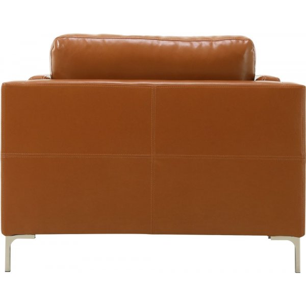 Fåtölj cognacs färgat konstläder - Cansas Fåtölj cognacs färgat konstläder - Cansas