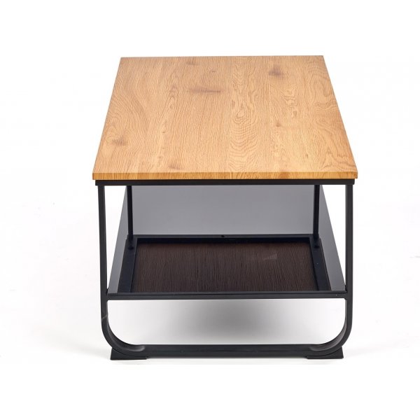Table basse Polite 105 x 55 cm - Chêne/noir Table basse Polite 105 x 55 cm - Chêne/noir