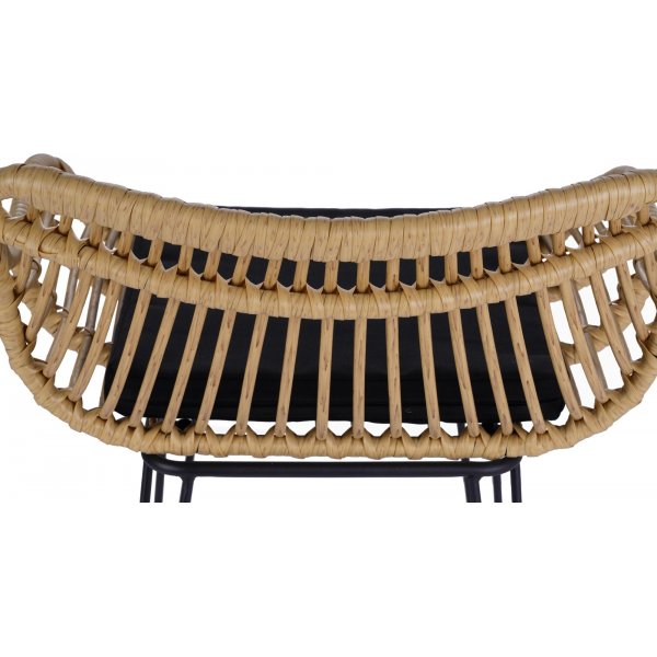 Tabouret de bar Pélican 105 - Noir Tabouret de bar Pélican 105 - Noir