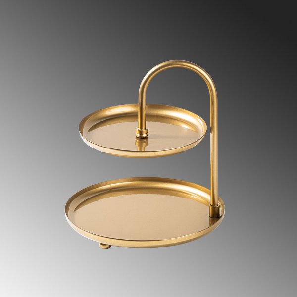 Assiette décorative Kormen - Or Assiette décorative Kormen - Or