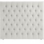 Nord snggavel med knappar 180 x 120 cm - Grbeige sammet