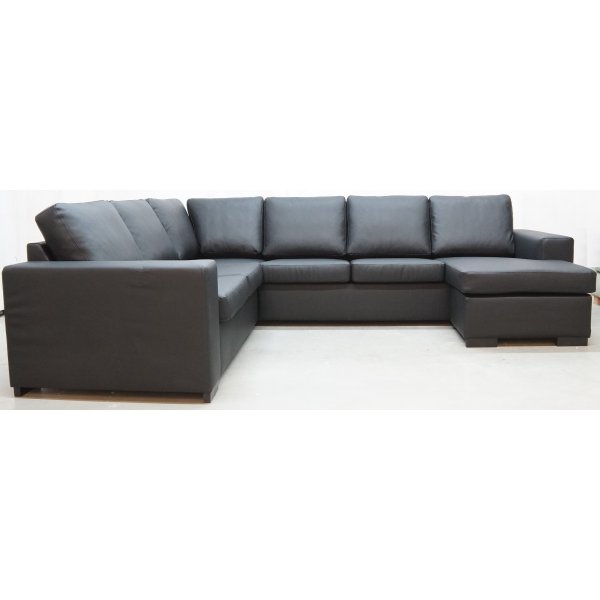 Solna XL U-soffa i bonded leather - Höger Solna XL U-soffa i bonded leather - Höger