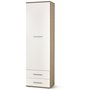 Garderob Abdel 200x60 cm - Vit/ek