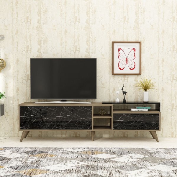 Lycke TV-bänk - Valnöt Lycke TV-bänk - Valnöt