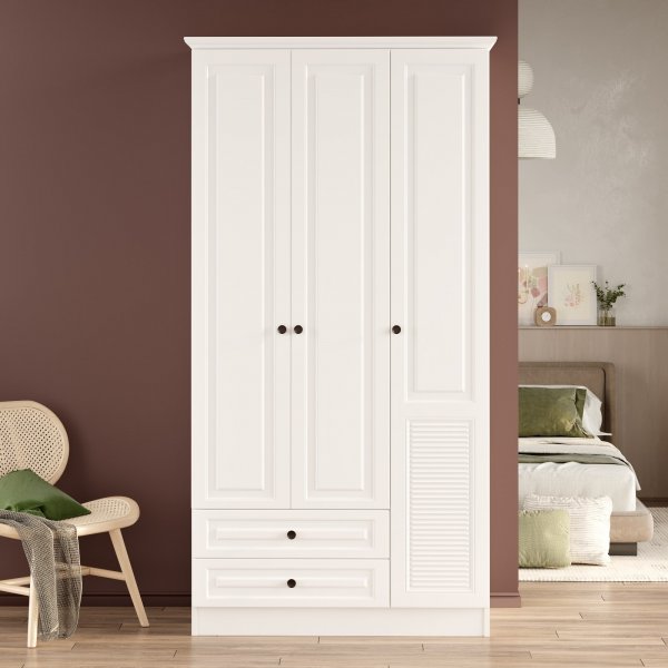 Ingo garderob 1 - Vit Ingo garderob 1 - Vit