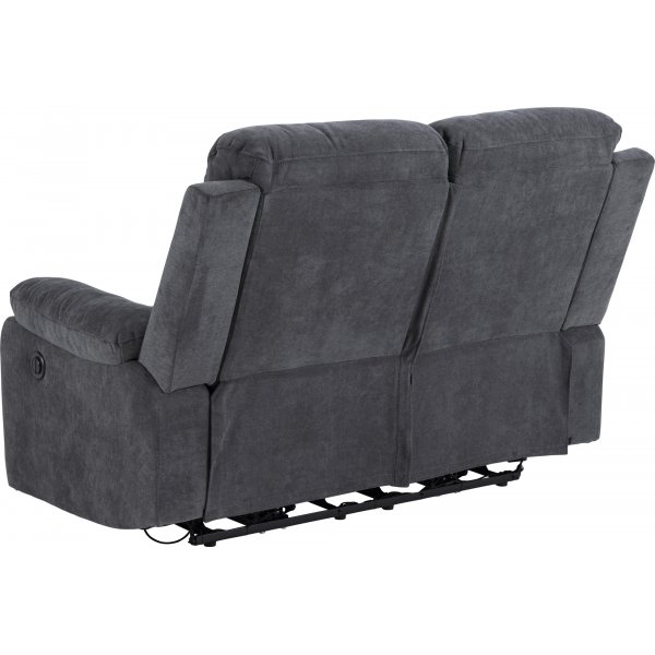Mora 2-sits reclinersoffa - Grå Mora 2-sits reclinersoffa - Grå