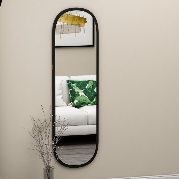 Miroir mural Magnum - Noir