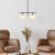 Rosy taklampa 10755 - Svart/vit