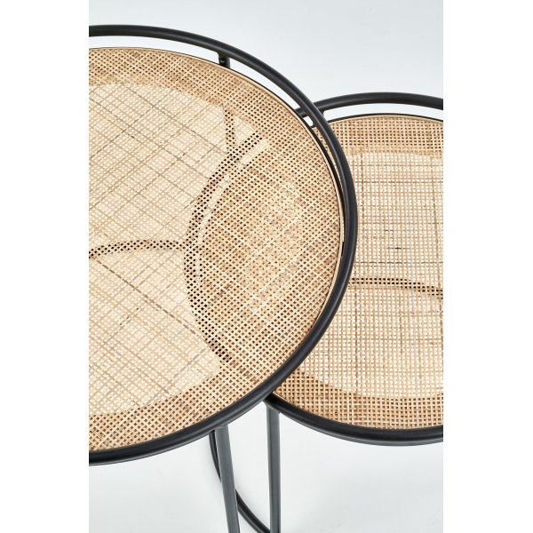 Utara salontafel Ø41/51 cm - Zwart Utara salontafel Ø41/51 cm - Zwart