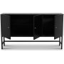 Carl sideboard med 3 drrar - Svartbetsad ask