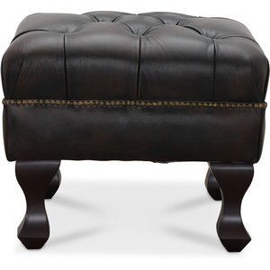 Pouf Vivaldi - Cuir marron + Dtachant pour meubles