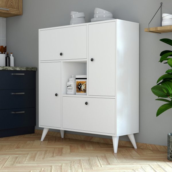 Cabinet Hercule - Blanc