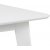 Roxby matbord 80-120 cm - Vit