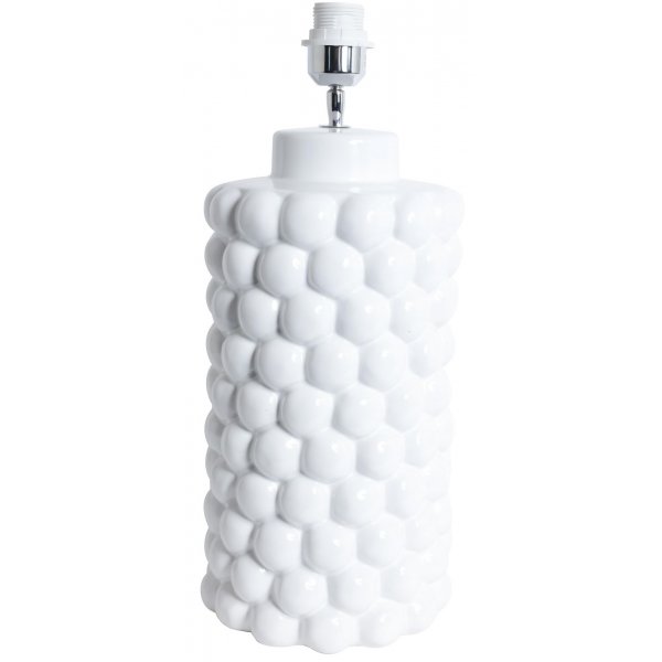 Big Bouble lampfot H48 cm - Vit