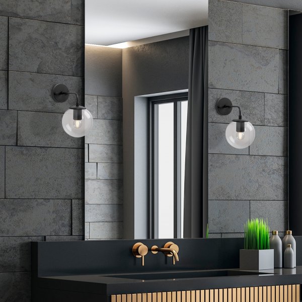 Viran vägglampa 10900 - Svart Viran vägglampa 10900 - Svart