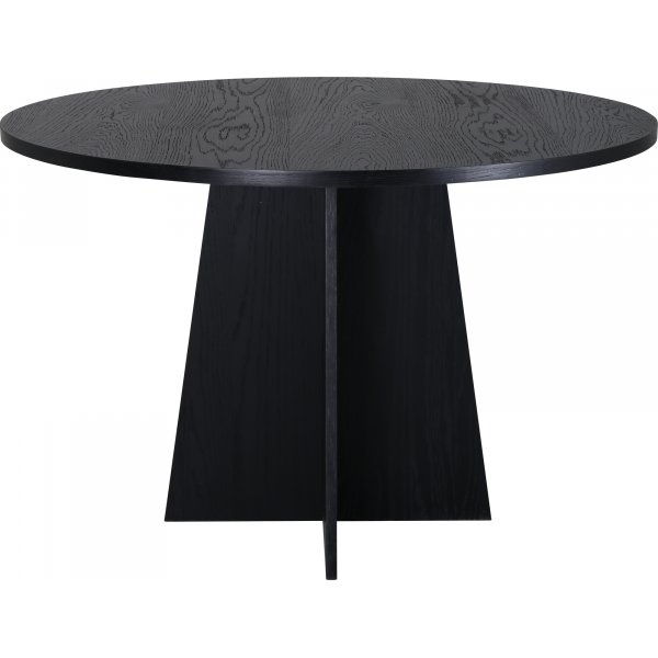 Bootcut eettafel 110 cm - Zwart