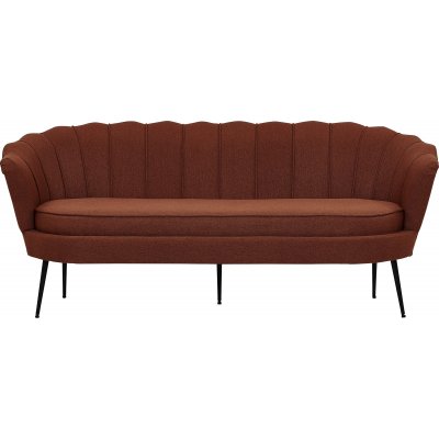 Ballini 3-sits soffa - Röd