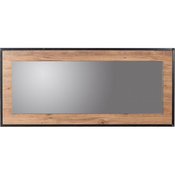 Quantum Idea spiegel 150 cm - Grenen/zwart Quantum Idea spiegel 150 cm - Grenen/zwart