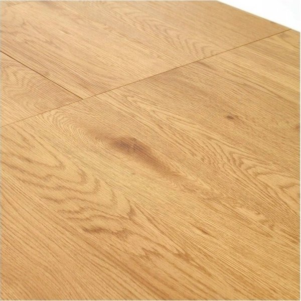 Table  manger Errol 180-240 x 90 cm - Chne/noir