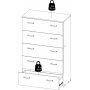 Space byr med 5 ldor - Ek