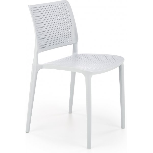 Chaise de salle  manger empilable Cadeira 514 - Bleu clair