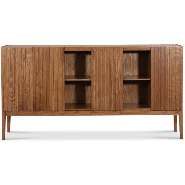 Nova sideboard med skjutdrrar - Valnt