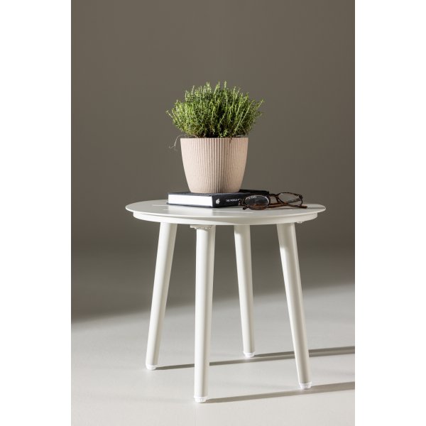 Lina sidobord Ø40 cm - Beige Lina sidobord Ø40 cm - Beige