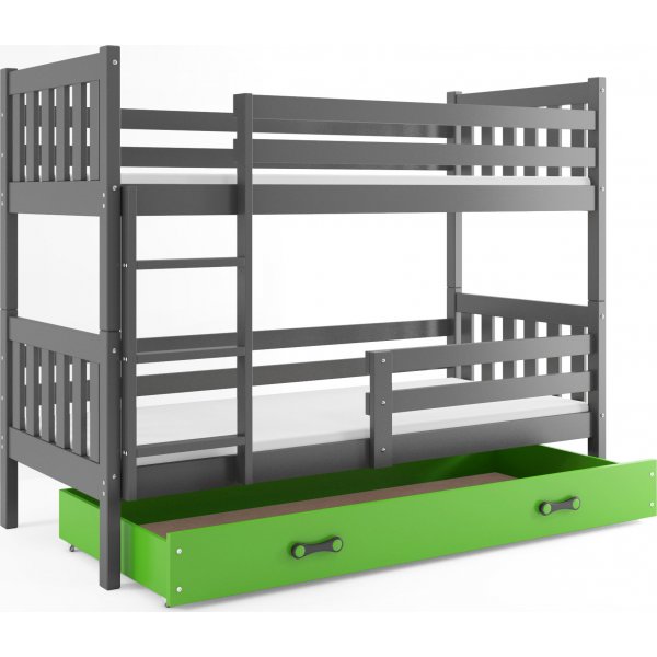 Carino våningssäng med förvaringslåda - Valfri färg & storlek Carino våningssäng med förvaringslåda - Valfri färg & storlek