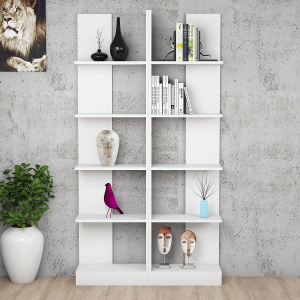 Bibliothèque Ikiz - Blanc Bibliothèque Ikiz - Blanc