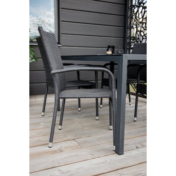 Anna matstol - Svart Anna matstol - Svart