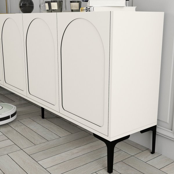 Buffet Lyon - Crème/noir Buffet Lyon - Crème/noir